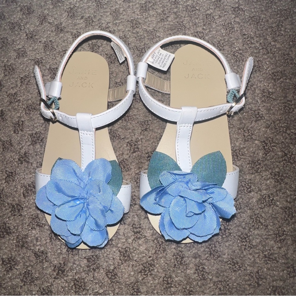 Janie and Jack Summer Sandals Girl 8